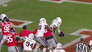 Mississippi State vs Ole Miss Fight  2018 CFB Highlights [upl. by Audrit309]