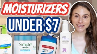 BEST MOISTURIZERS UNDER 7  Dr Dray [upl. by Assilanna72]