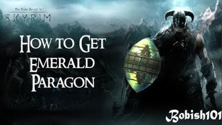 Dawnguard How to Get Emerald Paragon Tutorial [upl. by Sarine]