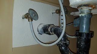 How to Fix Stuck Water Shut Off Valve Angle Stop EASY METHOD GUARANTEED [upl. by Ardnauqal]