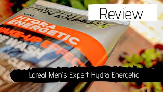 Loreal Mens Expert Hydra Energetic  Review [upl. by Hnao]