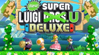 New Super Luigi U Deluxe  Full Game 100 Walkthrough 4 Players [upl. by Caravette23]