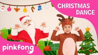 SANTA  Christmas Dance  Dance Along  Pinkfong Songs for Children [upl. by Drusus]