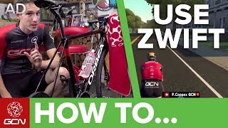 How To Use Zwift  Zwift For Beginners [upl. by Jowett]