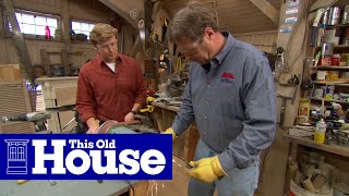 How to Sharpen a Lawn Mower Blade  This Old House [upl. by Nnaoj404]