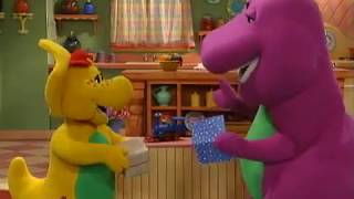 Barney Dino Dancing Tunes  Clip [upl. by Ahsienor]