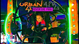 Best Indoor Adventure Park  Our Day at Urban Air [upl. by Hareehat390]