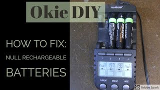 How to Fix Your Amazon Rechargeable Batteries Null Charging [upl. by Suirauqram]