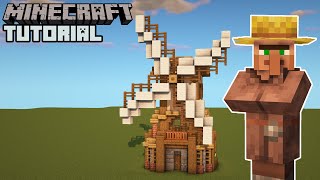 Minecraft  Farmers House Tutorial Villager Houses [upl. by Niuqram]