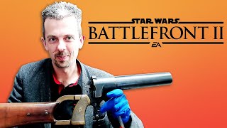 Firearms Expert Reacts To MORE Star Wars Battlefront 2 Guns [upl. by Colombi995]