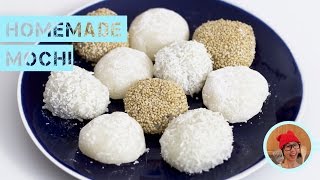 Homemade Mochi  Super Simple [upl. by Alexa]