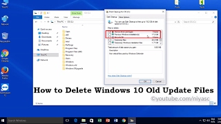 How to Delete Windowsold Folder and Files from Windows 10 [upl. by Llerdnad]