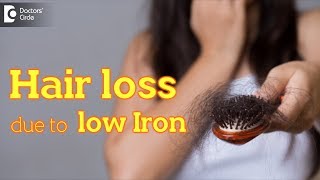 Iron deficiency Hair Loss  Causes Prevention Treatment  Dr Rasya Dixit  Doctors Circle [upl. by Anirtak]