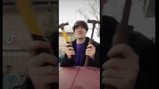 Kid bangs 2 hammers together and it explodes [upl. by Asilim175]