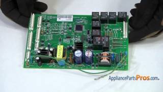 How To GE Control Board WR55X10942P [upl. by Oelgnaed]