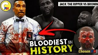 Bloodiest Fight in Boxing History  The Ripper Vs Browne  Full Fight  Highlights [upl. by Nylitsirk]