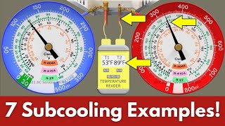 7 More R410A Subcooling Scenarios to Practice Checking The Charge [upl. by Jarvis]