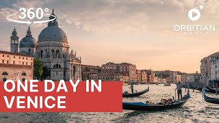 Venice Guided Tour in 360° One Day in Venice Trailer 8K version [upl. by Lyon]