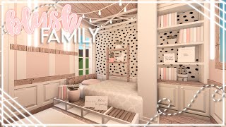 blush family home  bloxburg speedbuild  nixilia roblox [upl. by Harper]