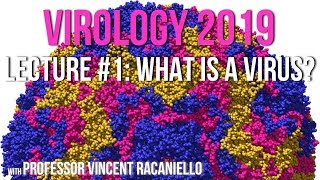 Virology Lectures 2019 1 What is a virus [upl. by Ciredec]