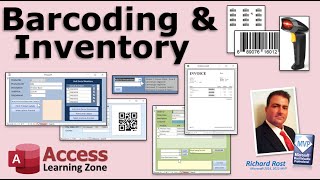 Introducing the Microsoft Access Barcoding amp Inventory Seminar and Database Template [upl. by Uzzia]