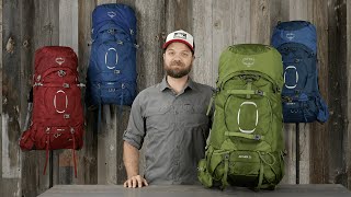 Osprey Packs  Aether™Ariel  Product Tour [upl. by Anilyx]