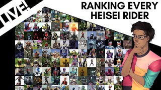 Ranking EVERY Heisei Kamen Rider [upl. by Anelrac261]