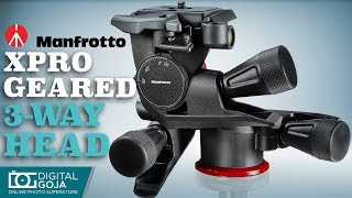 Manfrotto XPRO Geared 3 Way Head  Overview [upl. by Aicilak]