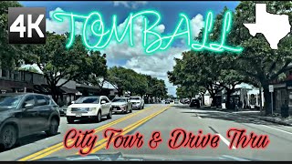 Welcome To Tomball Texas  4K City Tour [upl. by Nussbaum]