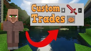 How To Mod Custom Villager Trades Minecraft Bedrock Edition [upl. by Eiramave598]