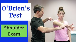 OBriens Test for Labral Tears Shoulder Exams [upl. by Stetson]