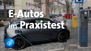 Elektromobilität Reichweite von EAutos im Praxistest [upl. by Allenotna]