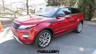 2012 Range Rover Evoque Coupe Pure Plus Dynamic Start Up Exhaust and In Depth Tour [upl. by Ihtak]