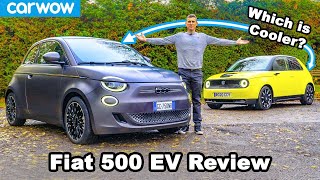 New Fiat 500 Electric review  better than the Honda e [upl. by Coraline]