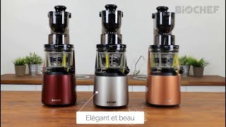 L’Extracteur de jus BioChef Quantum Whole Slow Juicer [upl. by Llywellyn]