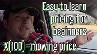 EASIEST Way To Price Lawn Mowing For Beginners Also The Fastest [upl. by Ker]