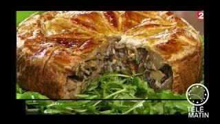 Gourmand  Tourte aux champignons [upl. by Peppi]