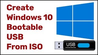 Rufus  How to Create Windows 10 Bootable USB From ISO  Rufus Windows 10 [upl. by Ahtimat]