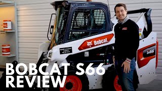 New Bobcat S66 Skid Steer Loader  Full Review [upl. by Aicilyt725]