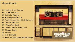 Guardians of the Galaxy  Awesome Mix Vol 1 Original Soundtrack [upl. by Berkow]