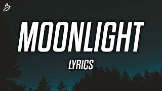 Ali Gatie  Moonlight Lyrics  Lyric Video [upl. by Shornick]