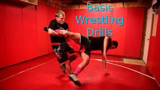 Basic Wrestling Drills [upl. by Ydoj]