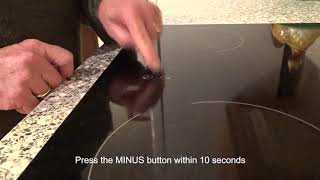 How To Unlock A Schott Ceran Ceramic Hob [upl. by Aneeb176]