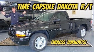 I Bought the Nicest Dodge Dakota RT on Earth 8000 original mile TIME CAPSULE [upl. by Aehsila768]