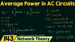 Average Power in AC Circuits [upl. by Okihcim]