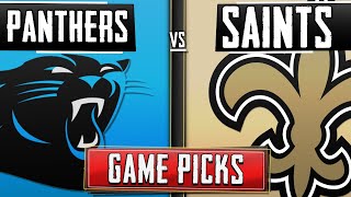 Panthers vs Saints  Game Picks 2024 [upl. by Donell]