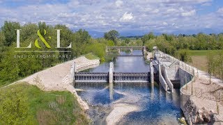 Impianto Idroelettrico realizzazione in 3 minuti Timelapse  LampL [upl. by Weinhardt]