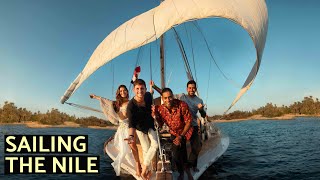 WE SAILED THE NILE RIVER FOR 5 DAYS Luxor to Aswan [upl. by Greenburg]