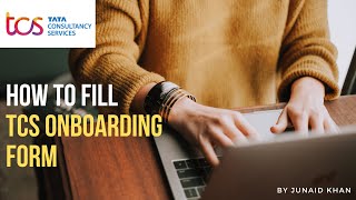 What to fill in TCS Onboarding Form [upl. by Peterson436]