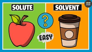 Difference Between Solute and Solvent  Chemistry [upl. by Marlyn]